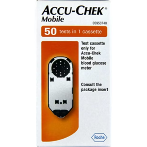 Accu-Chek Mobile Diabetes Test Strip Cassette ? 50 Tests