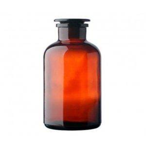 10,000ml Amber Reagent Bottle, Wide Mouth & Ground-Stopper