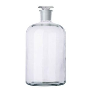 10,000ml Clear Reagent Bottle, Narrow Mouth & Ground-Stopper