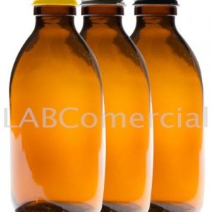 30ml Amber Glass Sirop Bottle & Aluminium Cap