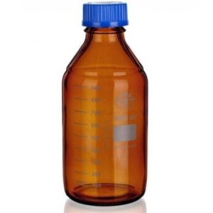 10,000ml Amber Graduated Bottle ISO GL45