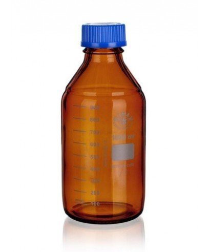 250ml Amber Graduated Bottle ISO GL45