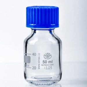 50ml Clear Graduated Bottle ISO GL32
