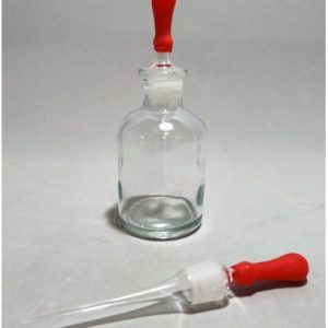 100ml Clear Glass Dropping Bottle & Ground-Glass Pipette