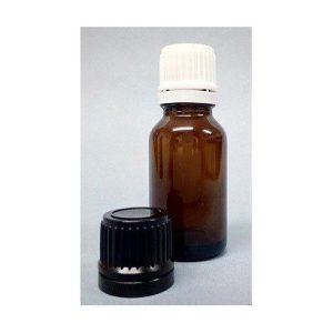 100ml Amber Glass Dropper Bottle & Tamper Evident Cap