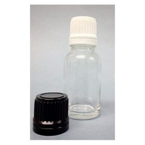 100ml Clear Glass Dropper Bottle & Tamper Evident Cap