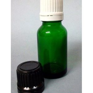 100ml Green Glass Dropper Bottle & Tamper Evident Cap