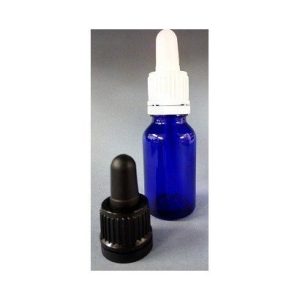 100ml Blue Glass Dropper Bottle & 18mm Pipette Screw Cap