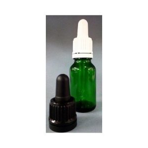 100ml Green Glass Dropper Bottle & DIN18 Pipette Screw Cap
