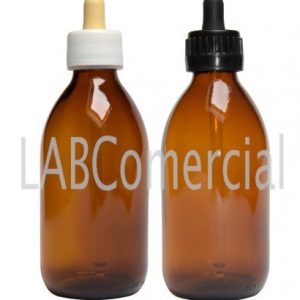 30ml Amber Glass Sirop Bottle & PP28 Pipette Dropper