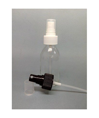 500ml Clear Glass Bottle & 28mm Atomiser Spray