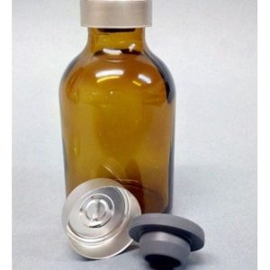 100ml Complete Amber Glass Vial, 20mm