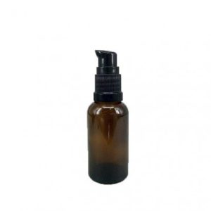 10ml Amber Glass Dropper Bottle & Lotion Pump Cap