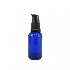 10ml Blue Glass Dropper Bottle & Lotion Pump Cap
