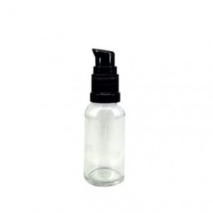10ml Clear Glass Dropper Bottle & Lotion Pump Cap