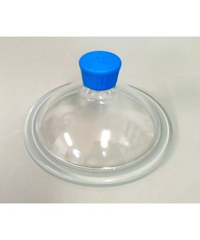 Glass Lid with Plastic Knob for 300mm Desiccator
