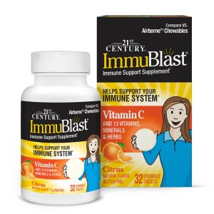 21ST CENTURY IMMUNE BLAST EFFERV  VIT C 1000MG 32?S