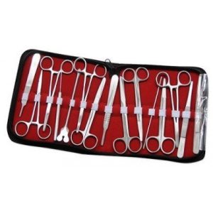 Dissection Kit, 15 Stainless Steel Tools