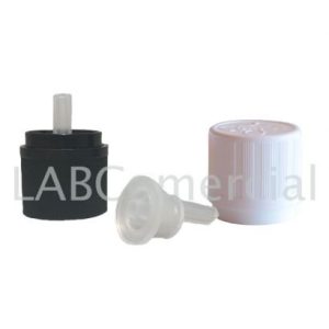 18mm Antichild Safety Closure & Vertical Dropper Insert