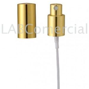18mm Aluminum Golden Atomiser Spray Screw Cap