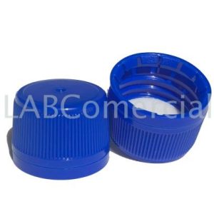 PP28 Blue Tamper Evident Screw Closure