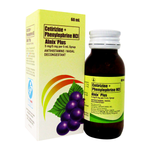 Alnix Plus 5mg / 5mg / 5mL Syrup 60mL