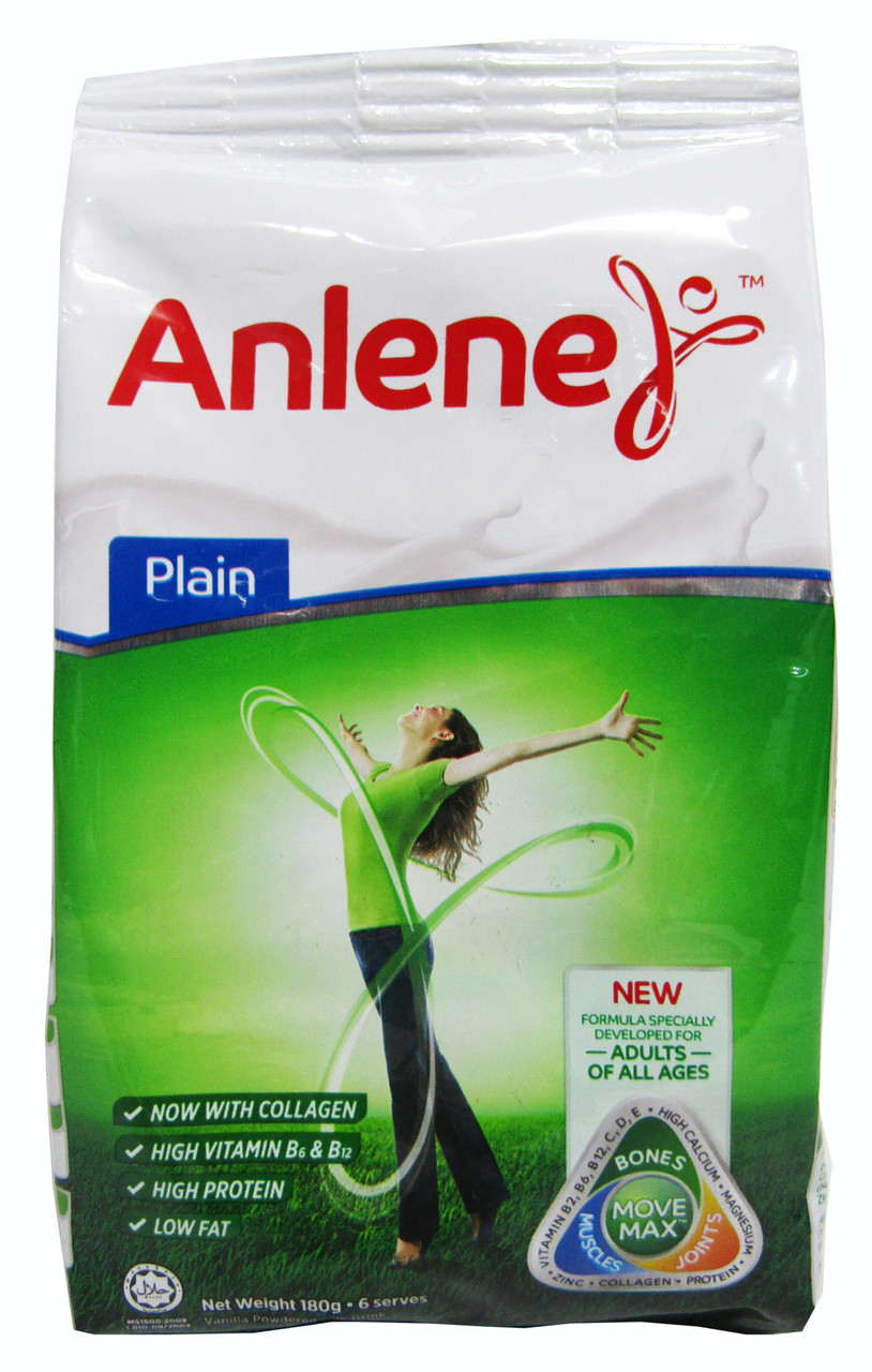 Anlene Plain 180g (Pouch)