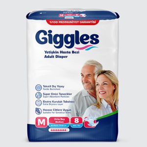 ADULT DIAPER MEDIUM PACK 8?S (V)