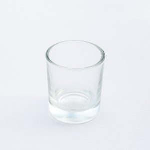 7cl Clear Candle Glass (1) (Straight)