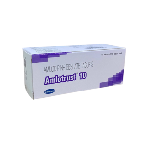 AMLODIPINE ( AMLOTRUST) 10MG TABS 30?S