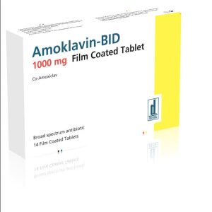 AMOXICLAV (AMOKLAVIN) TABS 1G 14?S