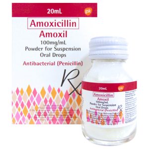 Amoxil 100mg /mL Drops 20mL