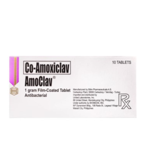 AMOXICLAV (AMOCLAV) TABS 1G 10?S