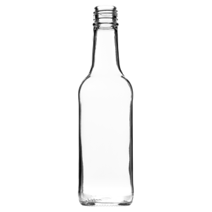 330ml Mineral Bottle & Cap (Clear) (42)