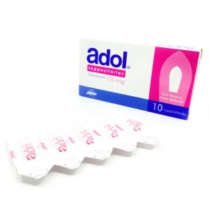 ADOL 125MG SUPP.10?S