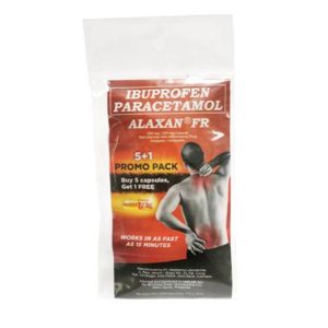 Alaxan FR 200mg / 325mg Capsule 5+1 Promo Pack