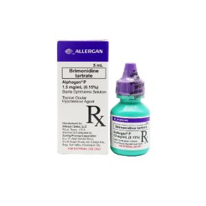 Alphagan-P 1.5mg / ml Ophthalmic Solution 5ml
