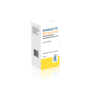 AMOXICLAV (AMOKLAVIN ES) 642MG SUSP 100ML