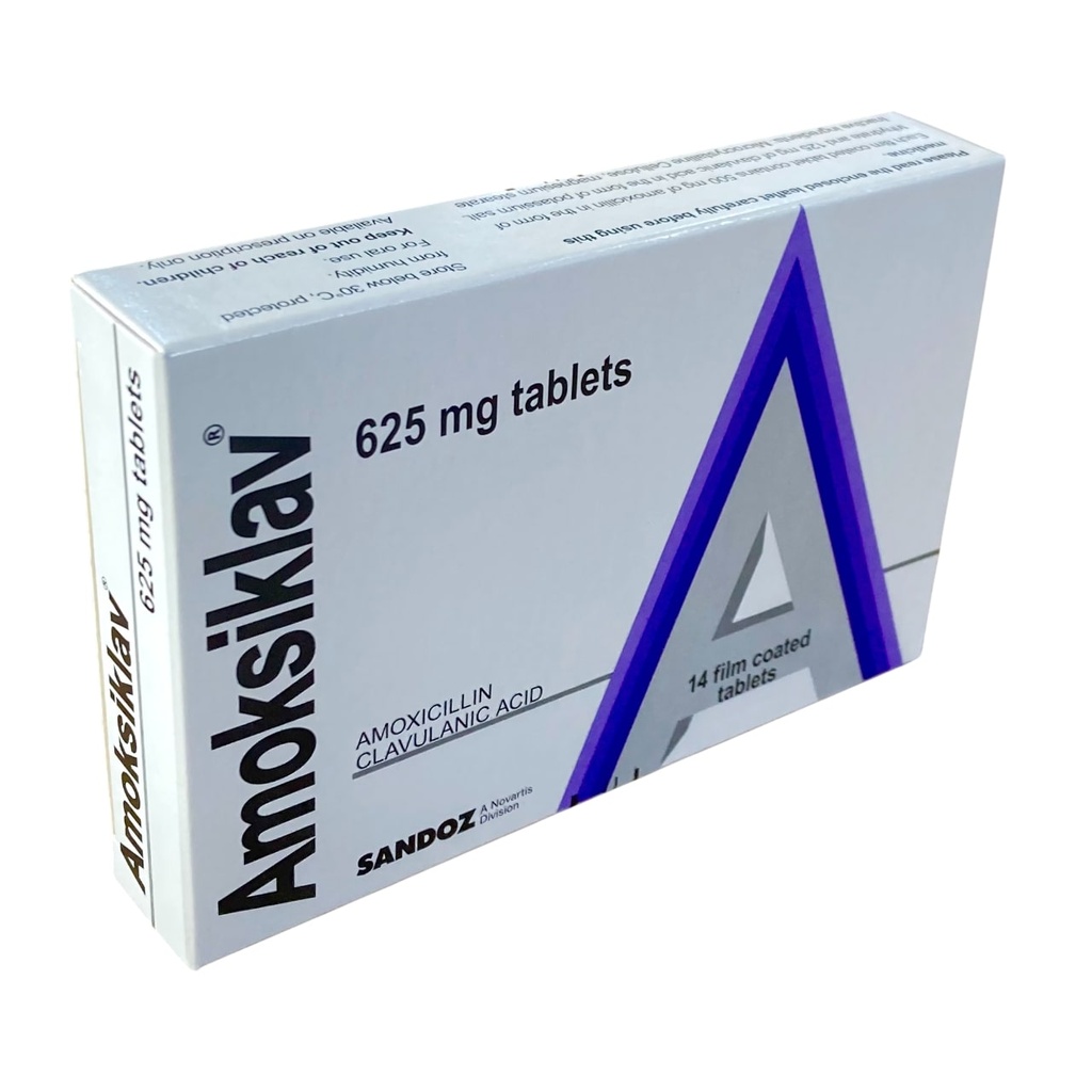 AMOXICLAV 625MG TABS 10?S