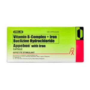 Appebon w/ Iron 25mg/10mg/5mg/10mcg/76mg 1 Capsule