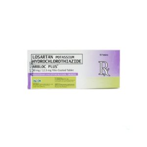 Arbloc Plus 50mg/12.5mg 1 Tablet