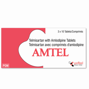AMTEL(TELMISARTAN40MG+AMLODIPINE5MG)30?S