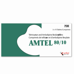 AMTEL 80/10 MG 30?S
