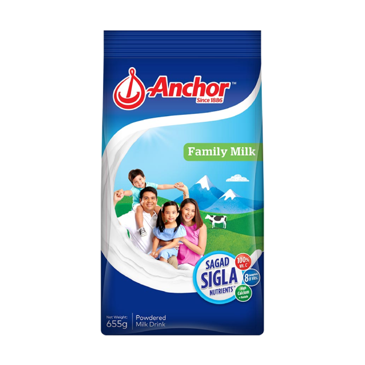 Anchor Family Milk 655g
