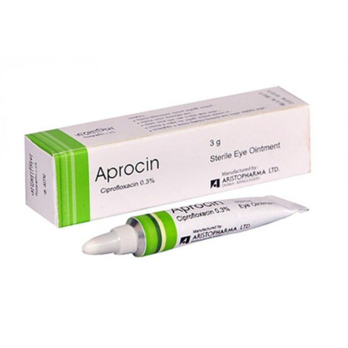 APROCIN (CIPROFLOXACIN) EYE OINT 3G