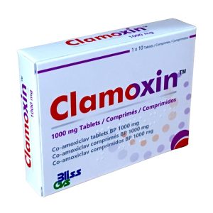 AMOXICLAV  (CLAMOXIN) TABS 1000MG 10?S