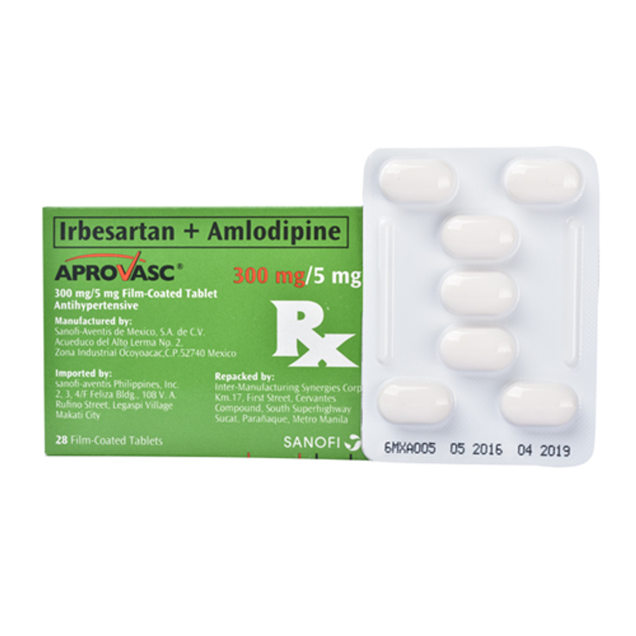 Aprovasc 300mg/5mg 1 Tablet