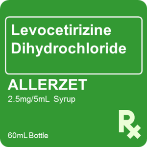 Allerzet 2.5mg / 5mL Syrup 60mL