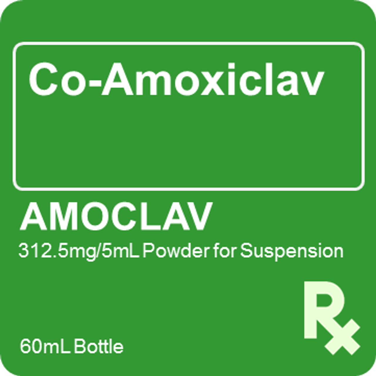 Amoclav 312.5mg / 5mL Suspension 60mL