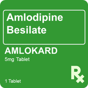 Amlokard 5mg 1 Tablet